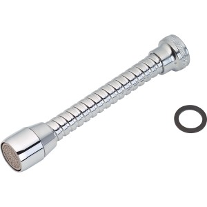 Króm M22-es perlátor toldó, 140 mm, flexibilis konyhába és fürdőszobába.