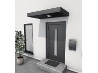 Négyszögletes előtető BS 160 antracit 160 cm x 90 cm x 14,5 cm Négyszögletes előtető BS 160 antracit 160 cm x 90 cm x 14,5 cm