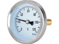 OBI mutatós hőmérő bimetál átmenő kivitel 13 mm (G 1/2