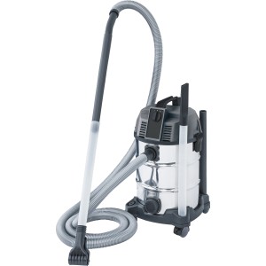 Rozsdamentes acél tavi iszap porszívó 2.0, 1600 W, 30 l tavi gondozáshoz és tisztításhoz.