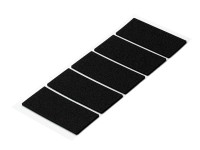 Öntapadós csúszásgátló lapok és védőütközők szögleges fekete Öntapadós csúszásgátló lapok és védőütközők szögleges fekete