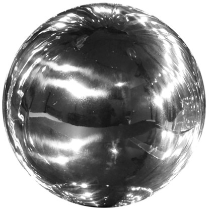 Mica Decorations rozsdamentes acélból készült fényes dekorgolyó ezüst pr. 8 cm