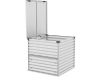 Vitavia Tami komposztáló fényes alumínium 99 cm x 99 cm x 87 cm Vitavia Tami komposztáló fényes alumínium 99 cm x 99 cm x 87 cm