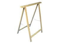 Profi összecsukható bak lánccal 75 cm x 90 cm fa