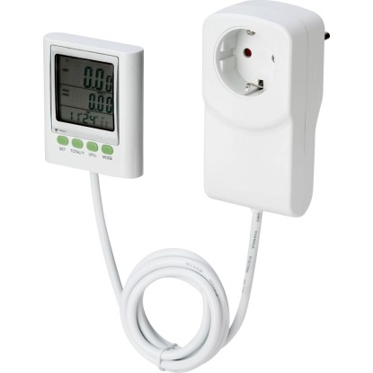 Energiaköltség-mérő monitorral