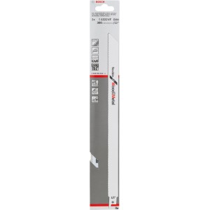Bosch Pro S 1222 VF szablyafűrészlap, 2 darab, fához és fémhez.