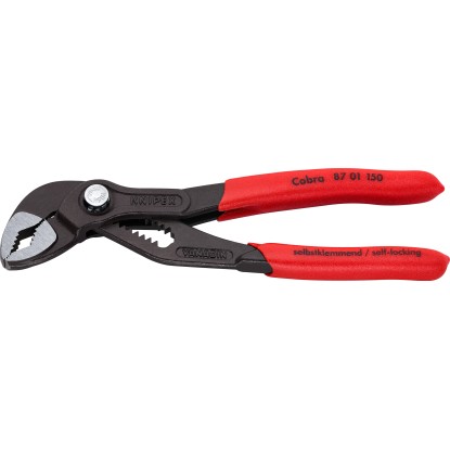 Knipex csőfogó Cobra szürke atramentált 150 mm