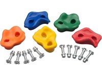 SwingKing mászókövek közepes színes 2 lyukú 5 db SwingKing mászókövek közepes színes 2 lyukú 5 db