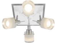 ASOLA LED-spotlámpa 4 pontos 19 cm x 19 cm