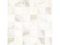 Cava hálós vágható dekor fényes Fehér 30 cm x 30 cm x 0,8 cm