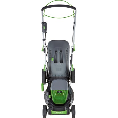 LUX-TOOLS A-RM-46-24 1 PowerSystem akkus fűnyírókészlet 2 x 20 V akkumulátor