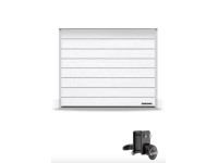 Hörmann szekcionált garázskapu szett - Renomatic 2500 mm x 2125 mm