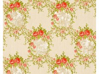 AS Creation Chateau 34499-1 tapéta 10,05 m x 0,53 m bézs virág mintás