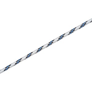 Vitorlakötél, Ø 8 mm, fehér-kék-fekete, méteráru