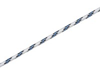 LUX hajókötél 8 mm átmérő fehér-kék-fekete - méteráru LUX hajókötél 8 mm átmérő fehér-kék-fekete - méteráru