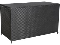 Buntine párnatartó láda 160 cm x 94 cm x 75 cm fekete rattan Buntine párnatartó láda 160 cm x 94 cm x 75 cm fekete rattan