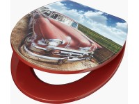 OBI Solco WC-ülőke autós mintával leeresztő automatikával