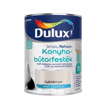 Dulux konyhabútorfesték Gyémánt por 0,75 l