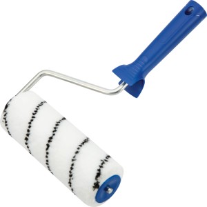 LUX-TOOLS festőhenger, 18 cm, poliészter, fali és homlokzati festékekhez.