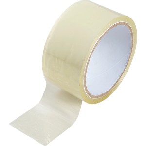 Átlátszó csomagolószalag, 48 mm x 40 m, kartondobozok lezárásához.