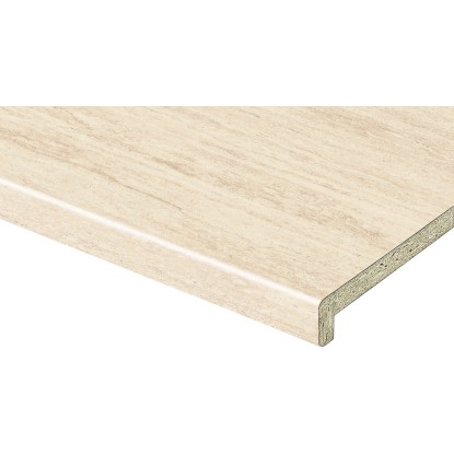 Kaindl ablakpárkány lesarkítással 30 cm x 3,7 cm Tibur max. hossz 4,1 m méteráru