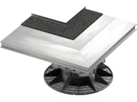 GS Terrassen alu szegélytartó belső sarok lapok ler.-hoz állíth. lábm. 27-40 mm GS Terrassen alu szegélytartó belső sarok lapok ler.-hoz állíth. lábm. 27-40 mm