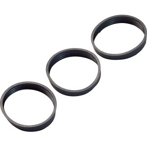 3 db-os ék tömítés készlet, 1 1/2 x 8 mm, szifonokhoz konyhákban és fürdőszobákban.