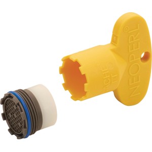 Caché Honeycomb PCA M16,5 perlátor s sárga szerelőkulccsal keverőcsapokhoz.