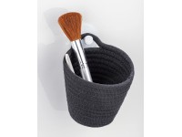 Wenko Soria tárolókosár fekete 12,5 cm x 12 cm x 14,5 cm Wenko Soria tárolókosár fekete 12,5 cm x 12 cm x 14,5 cm