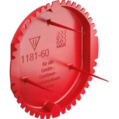 Kaiser jelzőfedél 1181-60 átmérő 60 mm