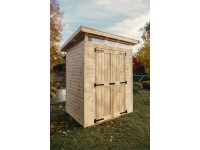 Upyard kerti ház Strongbox M alappal 163 cm x 127 cm natúr FSC Upyard kerti ház Strongbox M alappal 163 cm x 127 cm natúr FSC