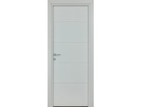 Beltéri ajtó Patras festett ajtólappal és dekorfóliázott gerébtokkal 73 x 207 cm