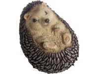 Dekorfigura fekvő sün 8 cm Dekorfigura fekvő sün 8 cm