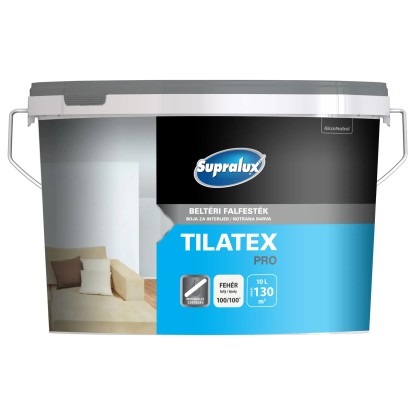Supralux Tilatex pro beltéri falfesték fehér 10 l