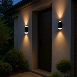 Rábalux Urfa Line kültéri fali lámpa antracit LED 16W 3000 4000 6500K IP65