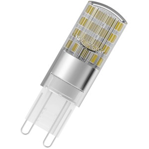 Osram G9 LED lámpa, kapszula forma, hideg fehér fény, 2,6W, 4,7x1,5cm.