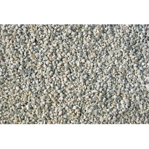 Közelkép: 2-4 mm-es térkő zúzalék, ömlesztett anyag Big-Bag zsákban (1000 kg) kerthez és tájépítéshez.