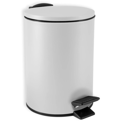 Spirella Adelar pedálos szemetes 3 l fehér matt