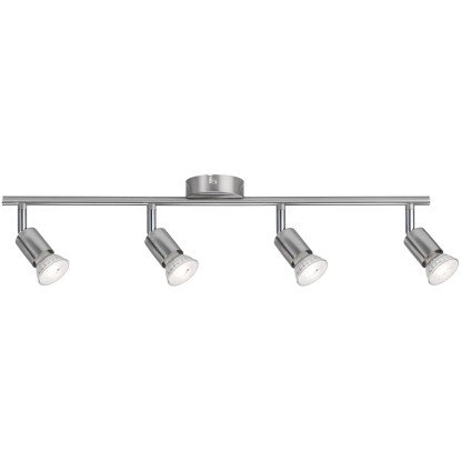 Paulmann Spotlight Carolina 4 x 10 W GU10 nikkel matt 230 V fém