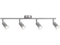 Paulmann Spotlight Carolina 4 x 10 W GU10 nikkel matt 230 V fém