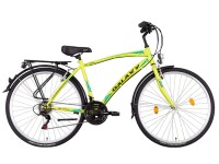 SX TRAIL férfi trekking kerékpár sárga-zöld