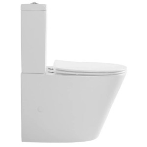 Sapho PACO RIMLESS monoblokkos WC alsó/hátsó kifolyású duálgombos