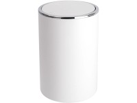 Wenko Inca lengőfedeles szemetes fehér 5 l Wenko Inca lengőfedeles szemetes fehér 5 l