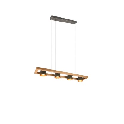 Trio Bell függeszték lámpa 4-es 150 cm