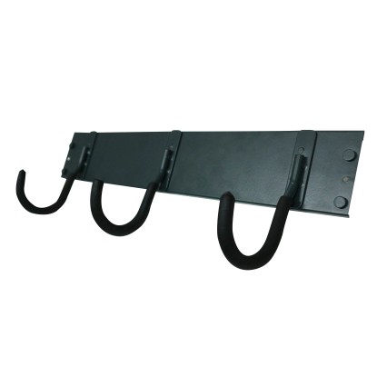 Rivet oldalelem 3 kampóval antracit 43cm-es polchoz