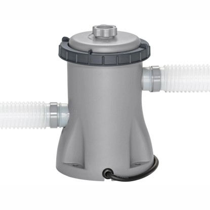 Bestway Flowclear patronos szűrős medence szivattyú 1249 l/h tömlőkkel.