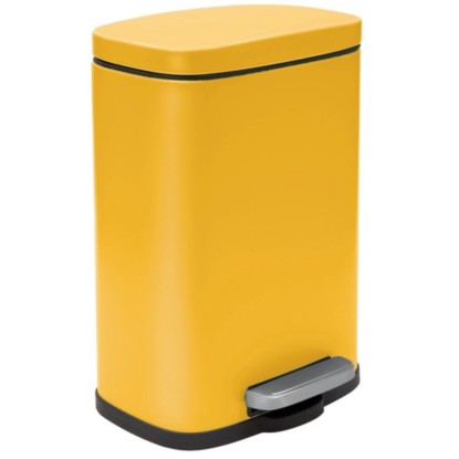 Spirella Akira szemetesvödör 5 l sáfrány matt