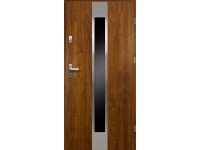 O.K.Doors kültéri fém bejárati ajtó Neptun aranytölgy 100 cm x 207 cm bal
