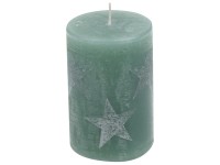 Steinhart Multistern tömbgyertya 10 cm x 6,8 cm zsályazöld