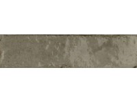 Lotis fali csempe agyag szürke mázas fényes 6 cm x 24 cm